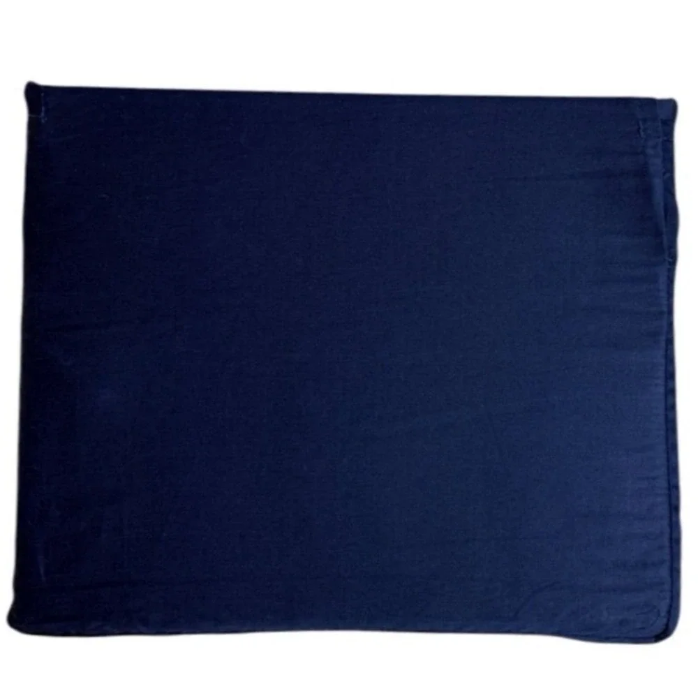 Ralph Lauren Queen Flat Sheet Organic Cotton Sateen Polo Navy‎ Blue NWT